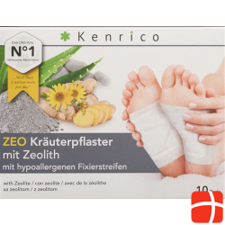Kenrico Kräuterpflaster Zeolith 10 Stück