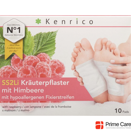 Kenrico Kräuterpflaster Himbeere 10 Stück buy online