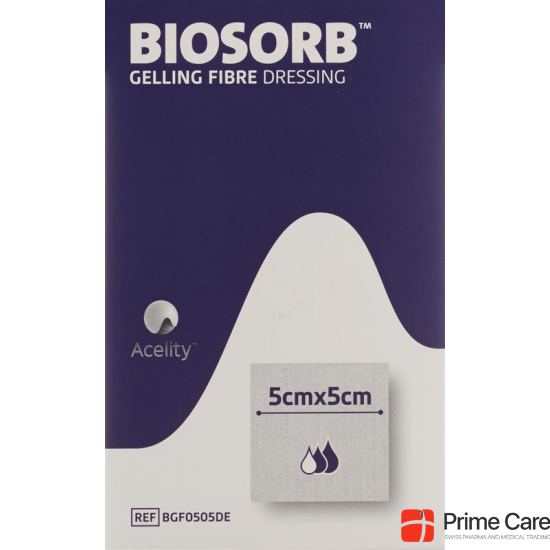 Biosorb Gelling Fibre Gelfa Wundauflagen 5x5cm 10 Stück buy online