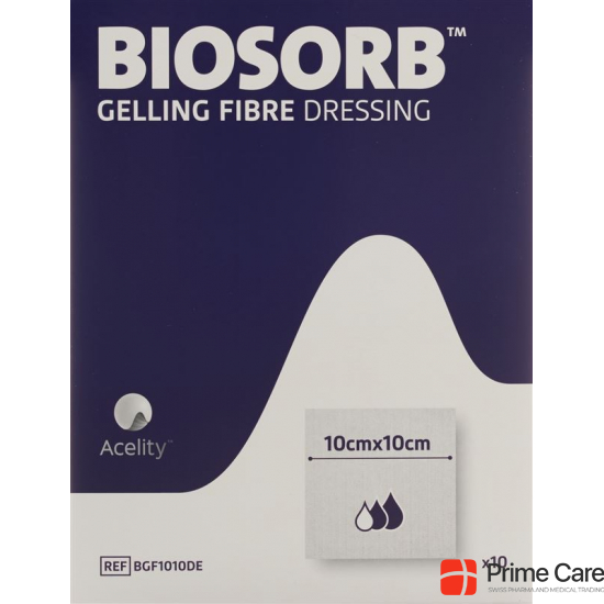 Biosorb Gelling Fibre Gelfa Wundauflagen 10x10cm 10 Stück buy online