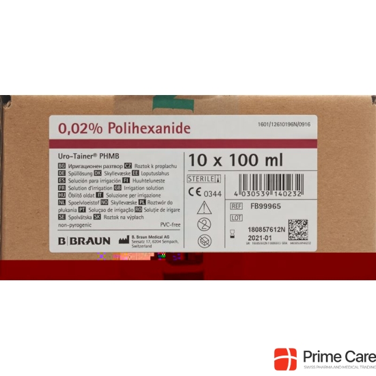 Uro-tainer Polyhexanid 0.02% 10 Beutel 100ml buy online