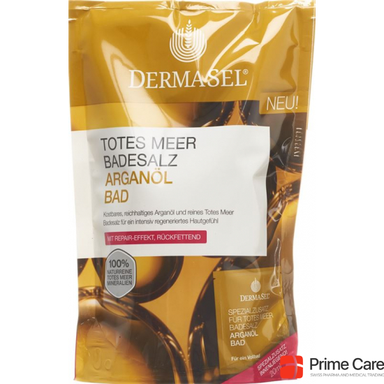 DermaSel Badesalz Arganöl 400g buy online