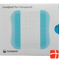 Comfeel Plus Hydrokol Verband 10x10cm Trans 10 Stück