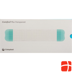 Comfeel Plus Hydrokol Verband 5x25cm Trans 5 Stück