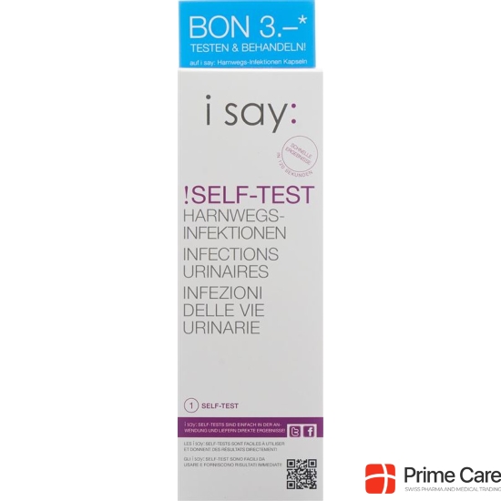 isay Self-Test urinary tract infections