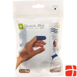 Quick Aid Plaster 6x100cm Latex Free Blue