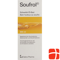 Soufrol sulphur-oil-bath bottle 800ml