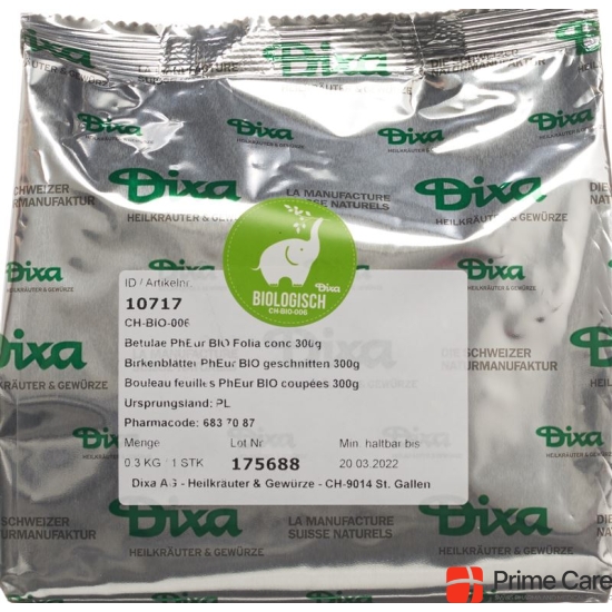 Dixa Betulae Folium Conc Pheur Bio 300g buy online