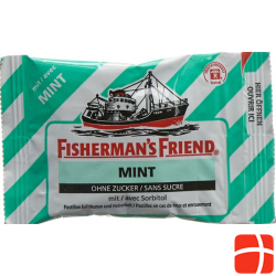 Fishermans Friend Pastillen Mint ohne Zucker 25g