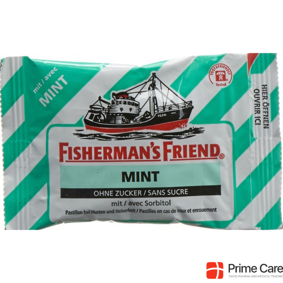 Fishermans Friend Pastillen Mint ohne Zucker 25g buy online