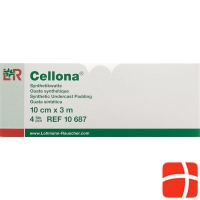 Cellona Synthetikwatte 10cmx3m Weiss Rolle 4 Stück