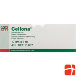 Cellona Synthetikwatte 10cmx3m Weiss Rolle 4 Stück