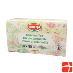 Morga Kamillen Tee mit Hülle 100 Stück