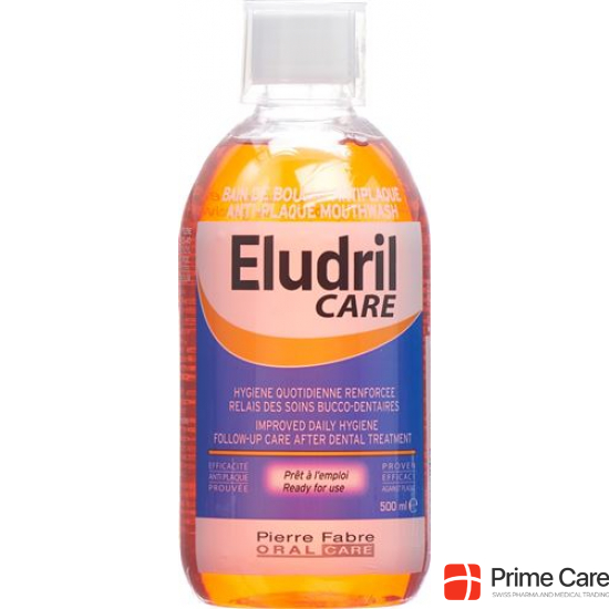 Eludrilcare Mundspüllösung Flasche 500ml buy online