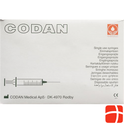 Codan Einmalspritze 3ml Luer Lock 100 Stück