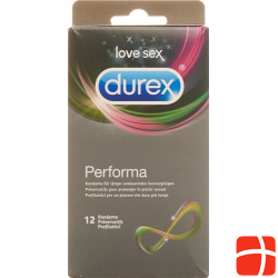 Durex Performa Präservativ für längeren Sex 12 Stück