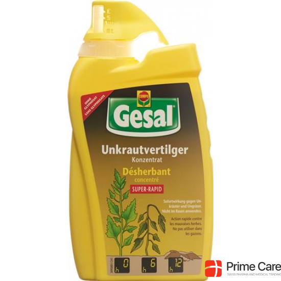 Gesal Unkrautvertilger Super-Rapid Konzentrat 1500ml buy online