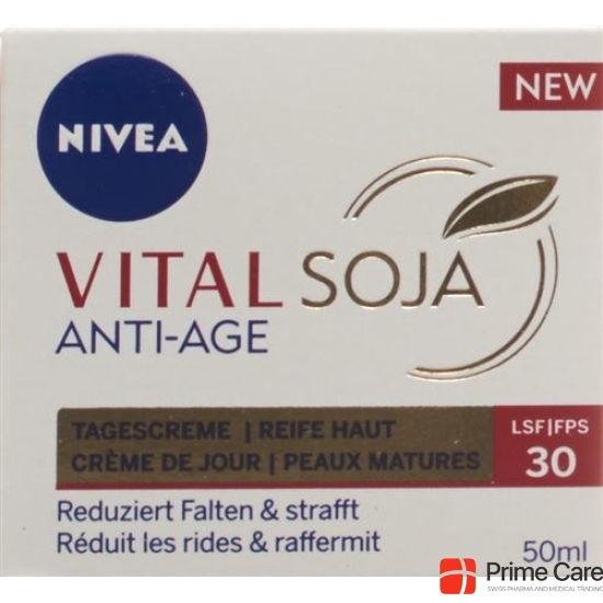 Nivea Vital Soja Anti-Age Schützende Tagescreme LSF 30 50ml buy online