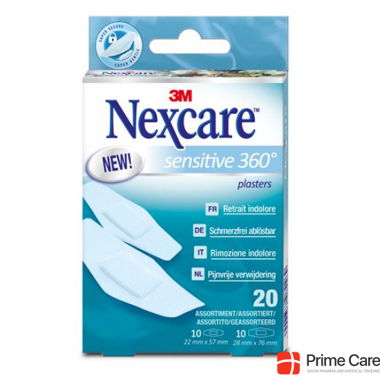 3M Nexcare Sensitive Skin Ass 20 Stück buy online