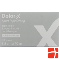Dolor-x Sport Tape Strong 3.8cmx10m Weiss 12 Stück