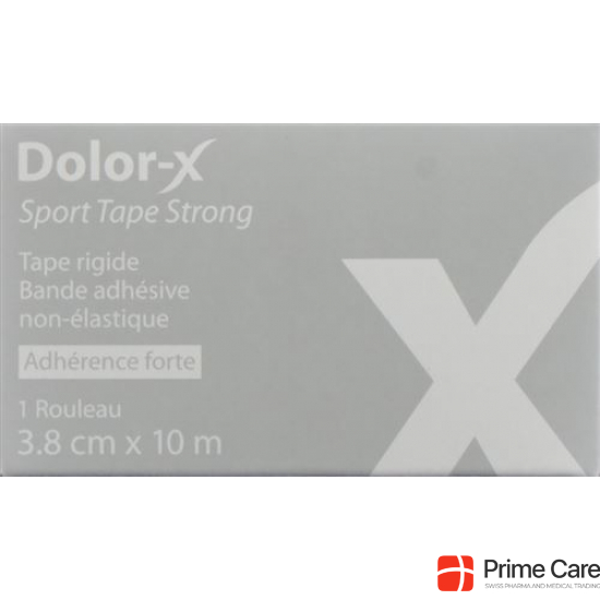 Dolor-x Sport Tape Strong 3.8cmx10m Weiss 12 Stück buy online