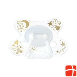 Difrax Soother Natural Gold 12+m silicone