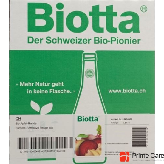 Biotta Bio apple edge 6 Fl 5 dl