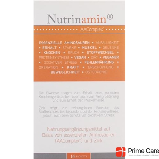 Nutrinamin Aa Complex Beutel 14 Stück buy online