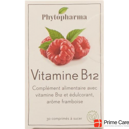 Phytopharma Vitamin B12 lozenges tin 60 pieces buy online