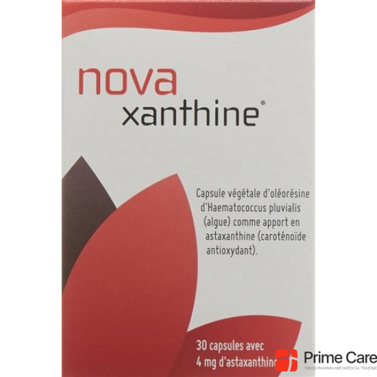 Novaxanthine Astaxanthin Kapseln 4mg Dose 30 Stück buy online