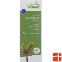 Heidak Knospe Eiche Quercus Glyc Maz Flasche 500ml