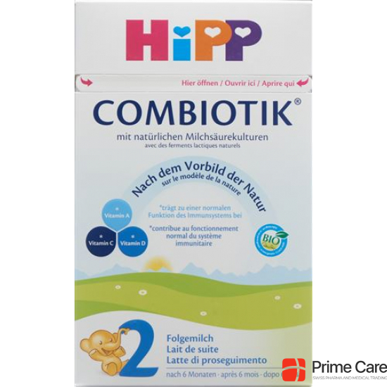 Hipp 2 Folgemilch Bio Combiotik 800g buy online