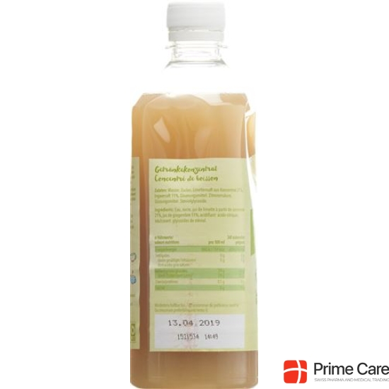 So&so Limette-Ingwer Konzentrat mit Stevia Flasche 5dl buy online