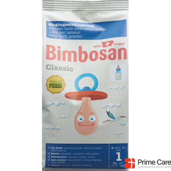 Bimbosan Classic formula milk without palm oil bag 500g buy online