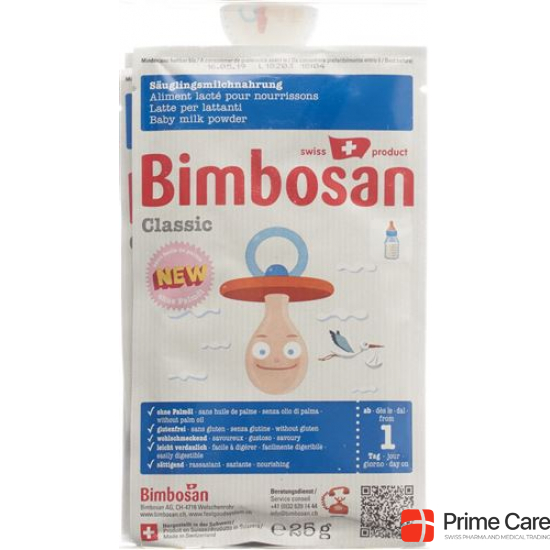 Bimbosan Classic formula without palm oil 3x 25g buy online