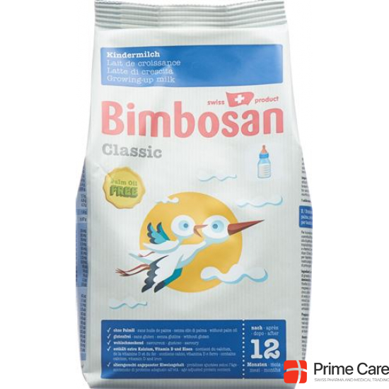 Bimbosan Classic Kindermilch ohne Palmöl Beutel 500g buy online