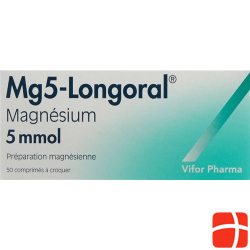 Mg5-longoral Kautabletten 5 Mmol (neu) 20 Stück