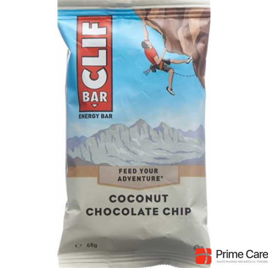 Clif Bar Coconut Chocolate Chip 12x 68g buy online