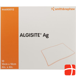 Algisite Ag Alginat Kompressen 10x10cm 10 Stück