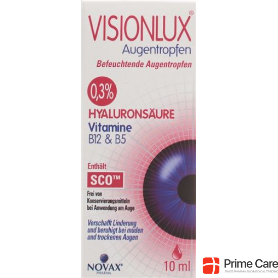 Visionlux Augentropfen (neu) Flasche 10ml buy online
