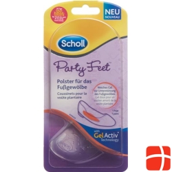 Scholl Party Feet Polster Fussgewoelbe 1 Paar