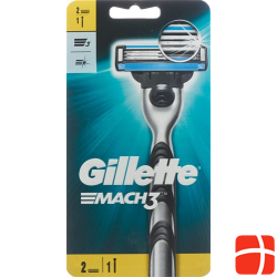 Gillette Mach3 razor with 2 blades (new)