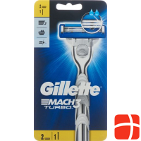 Gillette Mach3 Turbo razor with 2 blades M (new)