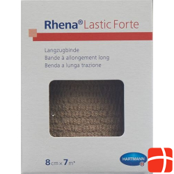 Rhena Lastic Forte 8cmx7m Hautfarbig