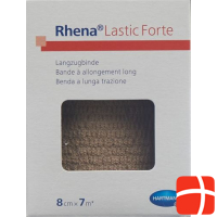 Rhena Lastic Forte 8cmx7m Hautfarbig 10 Stück