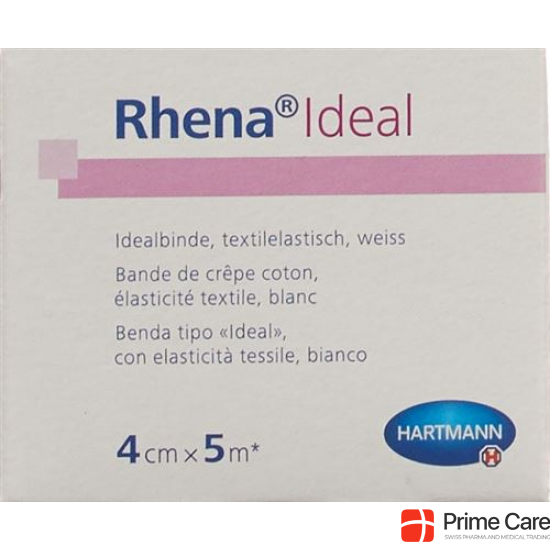 Rhena Ideal Elastic Bandage 4cmx5m White buy online