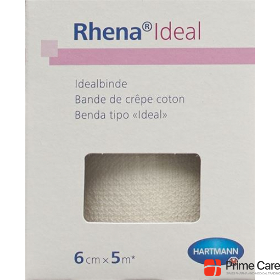 Rhena Ideal Elastische Binde 6cmx5m Weiss Neu buy online