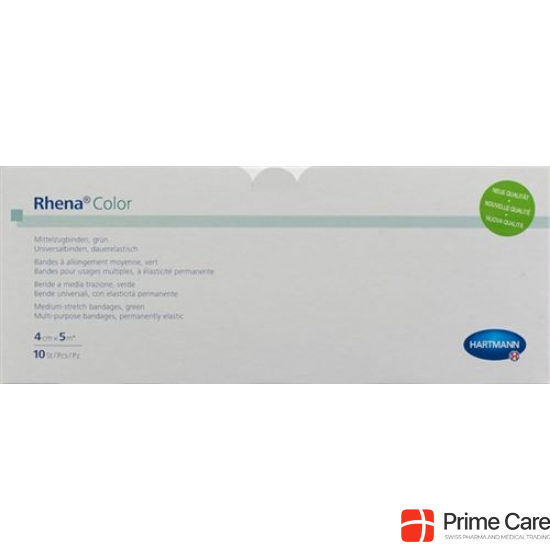 Rhena Color Elastische Binden 4cmx5m Gr Off 10 Stück buy online