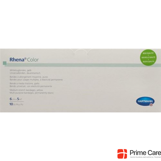 Rhena Color Elastische Binden 6cmx5m Ge Off 10 Stück buy online