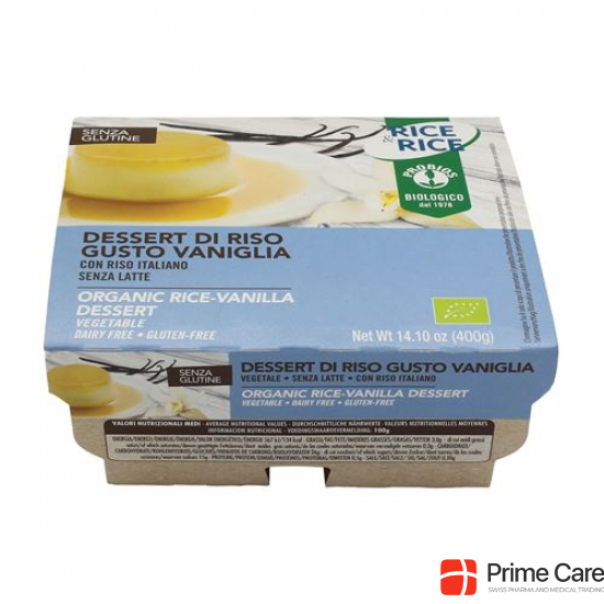 Probios Reis Dessert Vanille Bio 4x 100g buy online